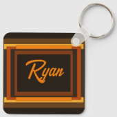 Porte-clés Monogramme chinois du Nouvel An SqK03 (Dos)