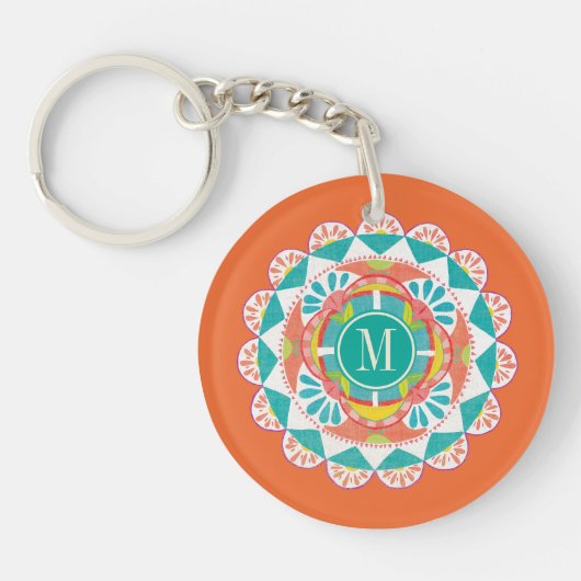 Porte-clés Monogramme| Comme Frida IV (Devant)
