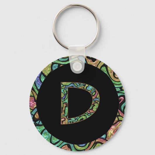 Porte-clés Monogramme D (Recto)