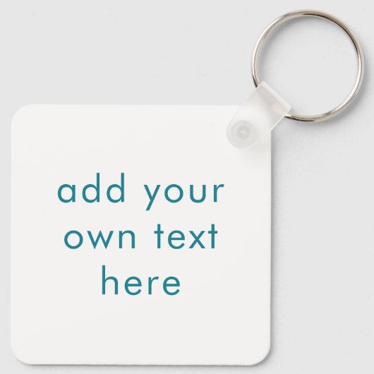 Porte-clés Monogramme de baleine bleue (Dos)