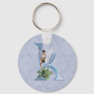 Porte-clés Monogramme de fée K