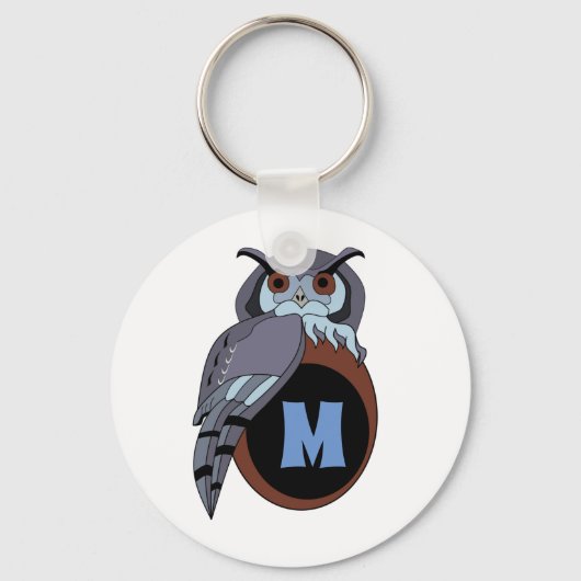Porte-clés Monogramme de la goutte d'effroi (Recto)