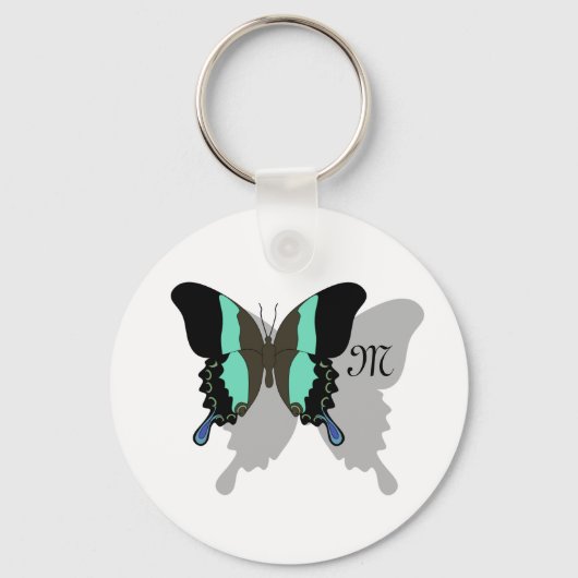 Porte-clés Monogramme de l'ombre du papillon (Recto)