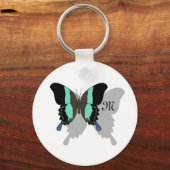 Porte-clés Monogramme de l'ombre du papillon (Recto)