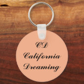 Porte-clés Monogramme de rêve californien (Recto)