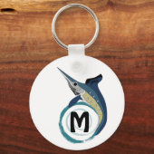 Porte-clés Monogramme de saut d'espadon (Recto)