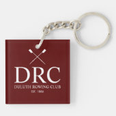 Porte-clés Monogramme du Classic Rowing Club (Dos)