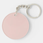 Porte-clés Monogramme et nom de la servante d'accueil personn (Dos)