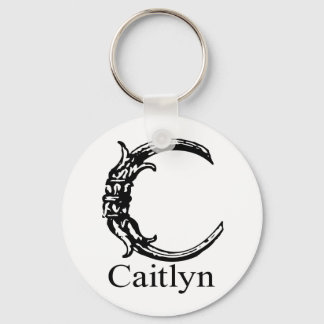 Porte-clés Monogramme fantaisie : Caitlyn