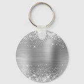 Porte-clés Monogramme fantaisie en argent (Verso)