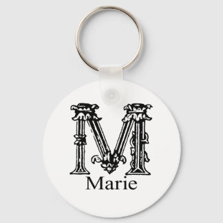 Porte-clés Monogramme fantaisie : Marie