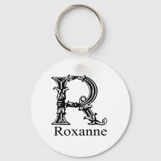Porte-clés Monogramme fantaisie : Roxanne