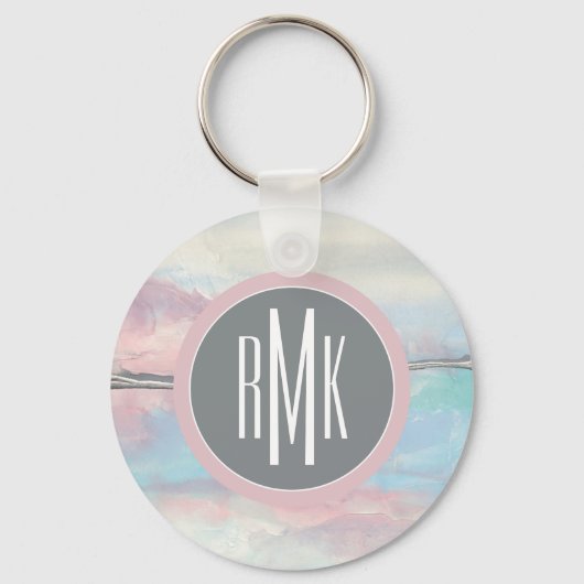 Porte-clés monogramme | Mille-deux (Recto)