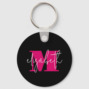 Porte-clés Monogramme moderne