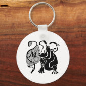 Porte-clés Monogramme Moody Hippo (Recto)