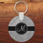Porte-clés Monogramme Parties scintillant Faux (Recto)