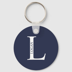 Porte-clés Monogramme personnalisé et Porte - clé de nom