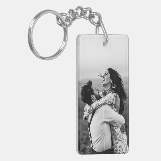 Porte-clés Monogramme photo (Devant gauche)