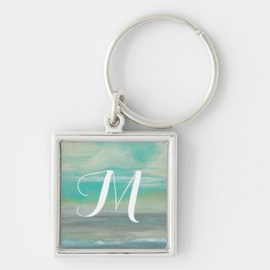 Porte-clés Monogramme | Plage Lowland I (Devant)