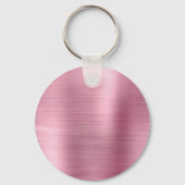 Porte-clés Monogramme rose Foil (Verso)