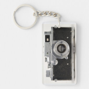 Porte-clés Monogramme russe VINTAGE CAMERA Z DsAK