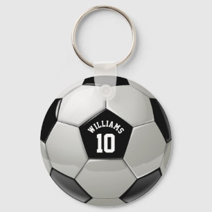 Porte-clés Monogramme Soccer Ball Association Football Sports