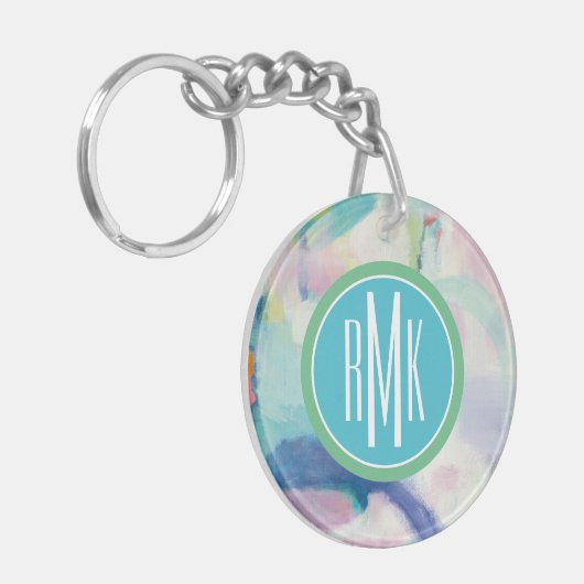 Porte-clés Monogramme | Trial et Airy Bright (Devant gauche)