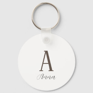 Porte-clés Monogramme Vibe d'automne