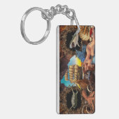 Porte-clés Monogramme Voyages d'été (Devant gauche)