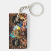 Porte-clés Monogramme Voyages d'été (Dos)