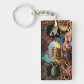 Porte-clés Monogramme Voyages d'été (Devant)