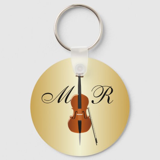 Porte-clés Monogrammed Cello (Recto)