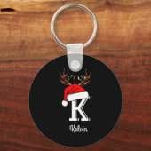 Porte-clés Monogrammed Family Christmas Matching Outfits _2 (Recto)