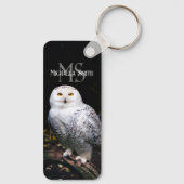 Porte-clés Monographie de hivernal majestueux hivernal (Verso)