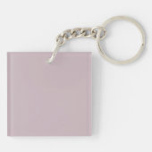 Porte-clés Monographie de script, violet (Dos)