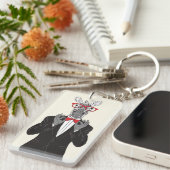 Porte-clés Monsieur de zèbre (Devant droit)