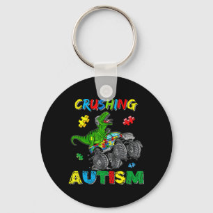 Porte-clés Monster Truck Crushing Austim Sensibilisation sur 