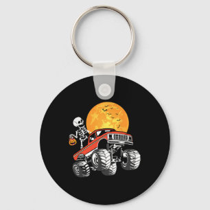 Porte-clés Monster Truck Halloween Boys Truck Citrouille