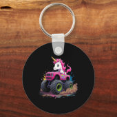 Porte-clés Monster Truck Unicorn Anniversaire Party Monster T (Recto)