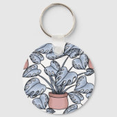 Porte-clés Monstera majestueuse (Verso)