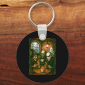 Porte-clés Monsters In Coffee Shop Coffee Lovers Barista Hall (Recto)