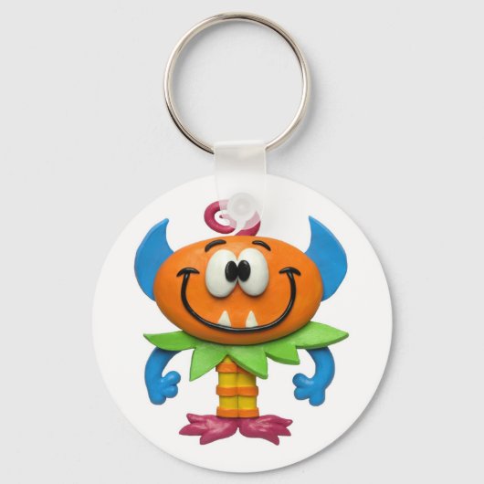 Porte-clés Monstre bébé (Recto)