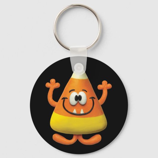 Porte-clés Monstre de Corne à bonbons (Recto)