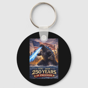 Porte-clés Monstre Kaiju Japonais 250 Ans 1776 2026 4ème
