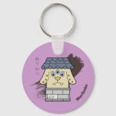 Porte-clés Monstre Mur japonais Yokai Nurikabe (Verso)