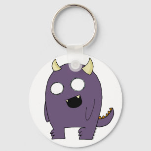 Porte-clés Monstre pourpre