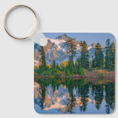 Porte-clés Mont Shuksan reflété dans le lac Reflection (Recto)