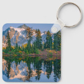 Porte-clés Mont Shuksan reflété dans le lac Reflection (Dos)