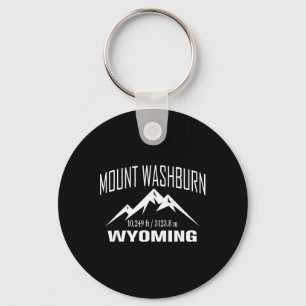 Porte-clés Mont Washburn Wyoming Escalade Club de sommet Exté
