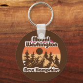 Porte-clés Mont Washington New Hampshire (Verso)